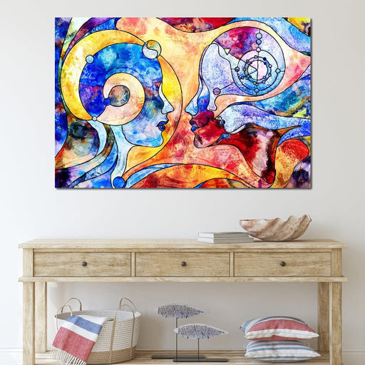 Face to Face Canvas Print