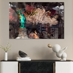 The Statue of Liberty - NicheCanvas