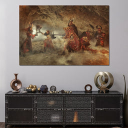 Dungeon Warriors - NicheCanvas