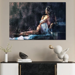 Beautiful Woman - Mateo - NicheCanvas