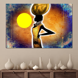 African Woman - NicheCanvas