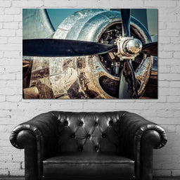 WWII Airplane Propeller - NicheCanvas