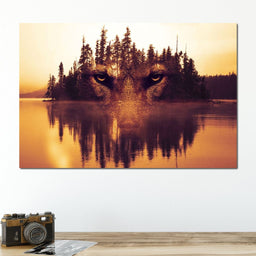 Lurking in the Woods - Johanjjf - NicheCanvas