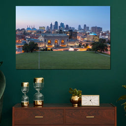 Kansas City Skyline - NicheCanvas