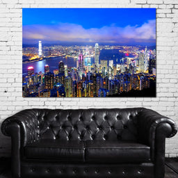 Hong Kong Skyline - NicheCanvas