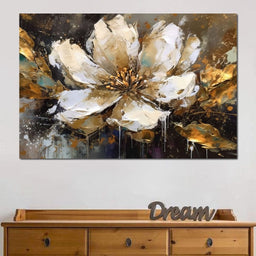 Elegant Flower Bloom 08 - Tanni Cylon - NicheCanvas