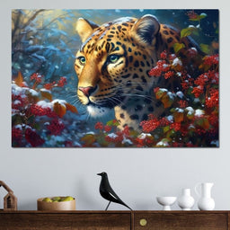 Winter Jaguar - Neal Hackett - NicheCanvas