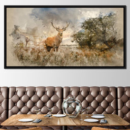 Red Deer - NicheCanvas