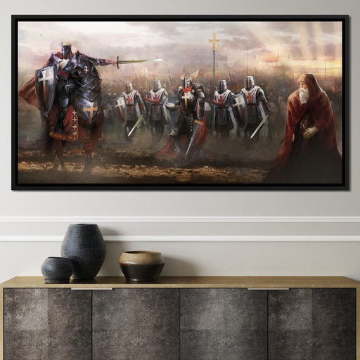 Knights Templar Canvas Print