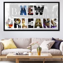 New Orleans Display - NicheCanvas