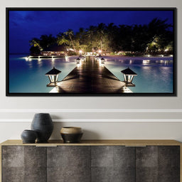 Night Vacation - NicheCanvas