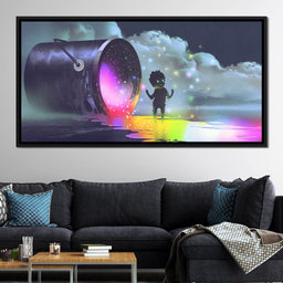 Puddle of Ink - NicheCanvas