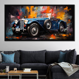 Classic Roadster - RiderArt - NicheCanvas