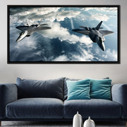 F-22 Raptors - NicheCanvas
