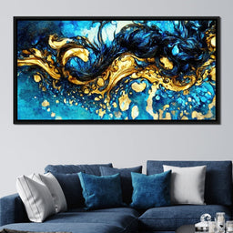 Abstract Ink Illustration - NicheCanvas