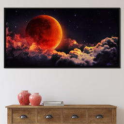 Red Moon - NicheCanvas