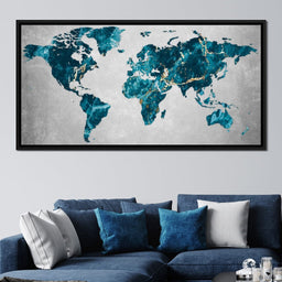 World Map 4 - Mateo - NicheCanvas