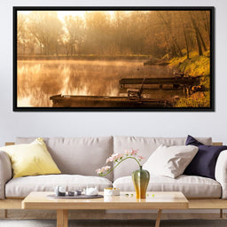 Relaxing Lake - NicheCanvas