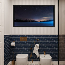 Carpathian Mountains at Night - NicheCanvas