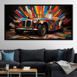 MG Roadster - RiderArt - NicheCanvas