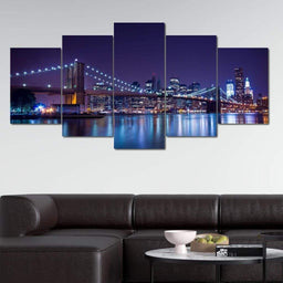Everlasting NYC Multi Panel Canvas Wall Art - NicheCanvas