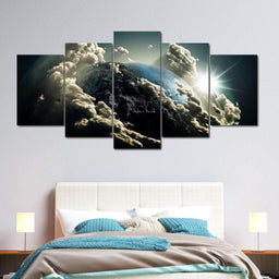 Majestic Earth Multi Panel Canvas Wall Art - NicheCanvas