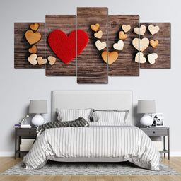 Recognition of Love Multi Panel Canvas Wall Art - NicheCanvas