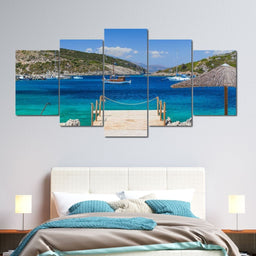 Zakynthos 5 Panels - Alexandre Venancio - NicheCanvas