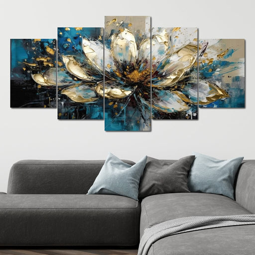 Elegant Flower Bloom 05 - Tanni Cylon Canvas Print