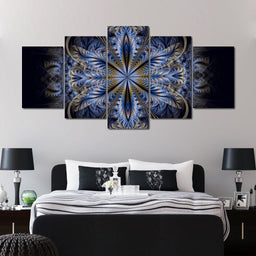 Fractal Snowflake - NicheCanvas