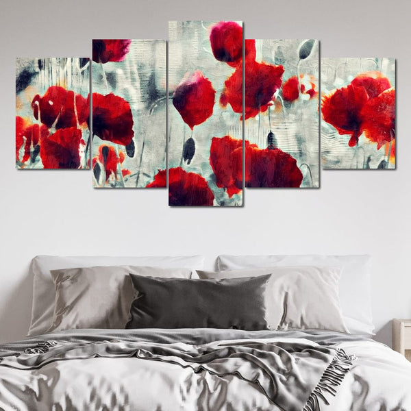 Poppies - Mateo | NicheCanvas