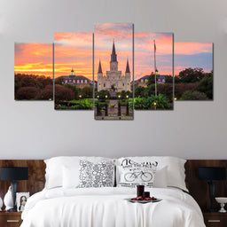 Saint Louis Cathedral in New Orleans - NicheCanvas
