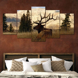 Nordic Elk | NicheCanvas