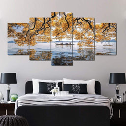 Calm Waters Multi Panel Canvas Wall Art - NicheCanvas