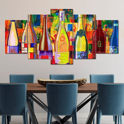Wines Spring 3 - Qusay-Art - NicheCanvas
