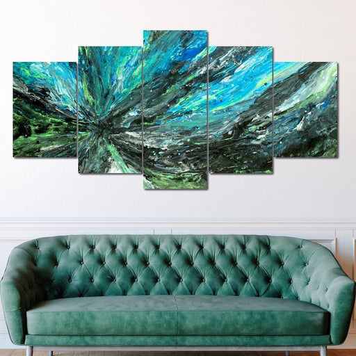 Hurricane - Chiara Magni - Canvas Print - stunning wall art of the eye of the hurricane made with high quality colors - this beautiful home decor is the perfect gift for any occasion | NicheCanvas