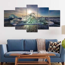 Peace of Mind Multi Panel Canvas Wall Art - NicheCanvas