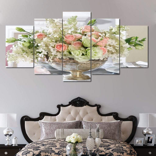 Flowers Bouquet Canvas Print