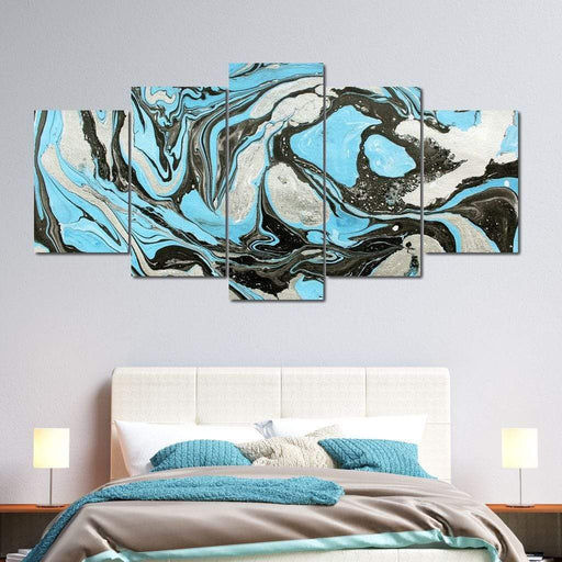 Temporary Form - Canvas Print - beautiful contemporary wall art perfect to hang in any room - this colorful art print is a great addition to your home | NicheCanvas