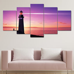 Lighthouse In Nova Scotia - NicheCanvas