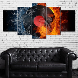 Record in Fire and Water - NicheCanvas