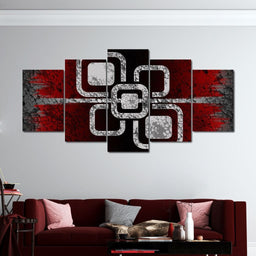 Dry Wall Paint Modern - Johanjjf - NicheCanvas