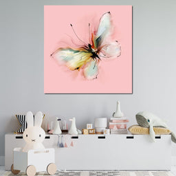 White Butterfly - NicheCanvas