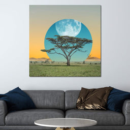 Moon Tree - Aaron Larson - NicheCanvas
