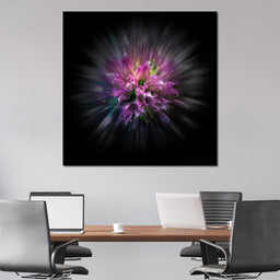 Flowers Color Flow - Brian Carson - NicheCanvas