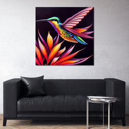 Hummingbird - TooplesArt - NicheCanvas