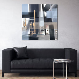 Glass and Tubular Steel - Andy Brackpool - NicheCanvas