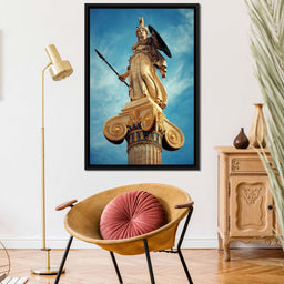 Athena Statue in Athens - NicheCanvas