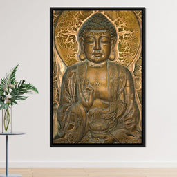 Buddhist Mural - NicheCanvas