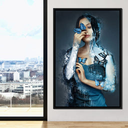 Butterfly Angel - Johanjjf - NicheCanvas